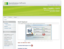 Tablet Screenshot of multireplacer.com